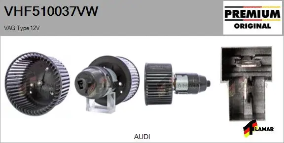 Interior Blower (VHF510037VW)