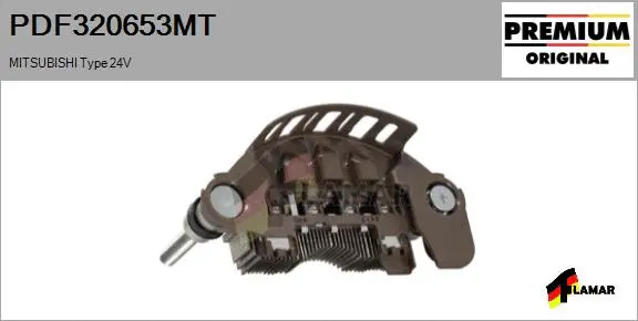 Rectifier, alternator (PDF320653MT)