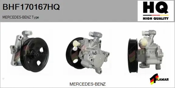 Hydraulic Pump, steering (BHF170167HQ)