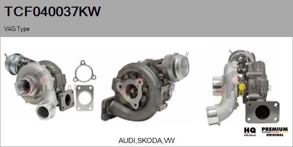 Charger, charging (supercharged/turbocharged) (TCF040037KW)