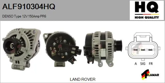 Alternator (ALF910304HQ)