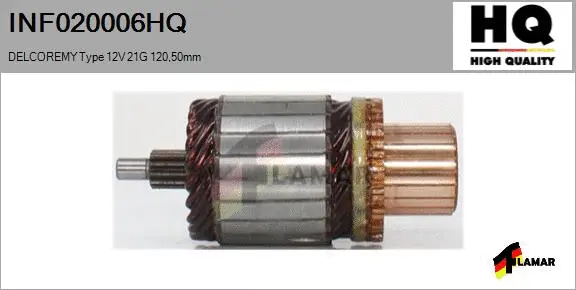 Armature, starter (INF020006HQ)