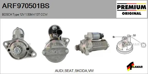 Starter (ARF970501BS)