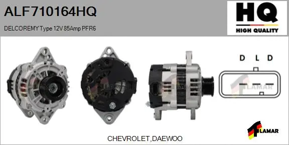 Alternator (ALF710164HQ)