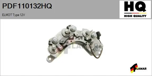 Rectifier, alternator (PDF110132HQ)