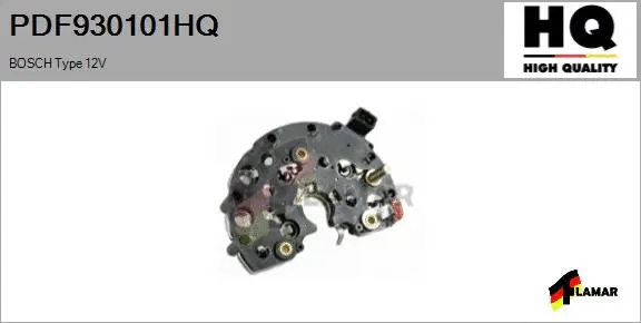 Rectifier, alternator (PDF930101HQ)