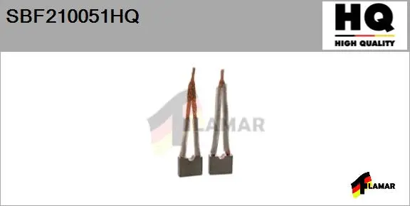 Carbon Brush, starter (SBF210051HQ)