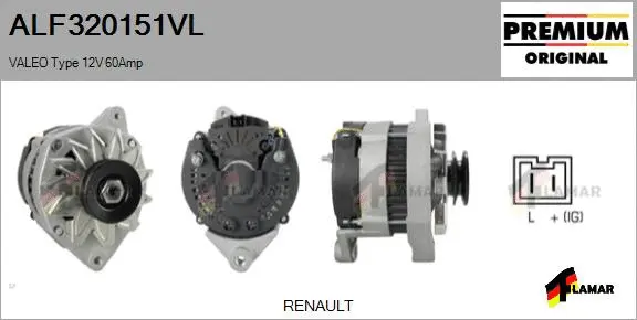 Alternator (ALF320151VL)