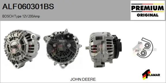 Alternator (ALF060301BS)