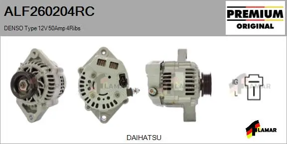 Alternator (ALF260204RC)
