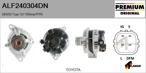 Alternator (ALF240304DN)