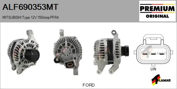Alternator (ALF690353MT)