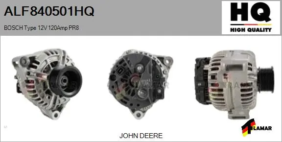 Alternator (ALF840501HQ)