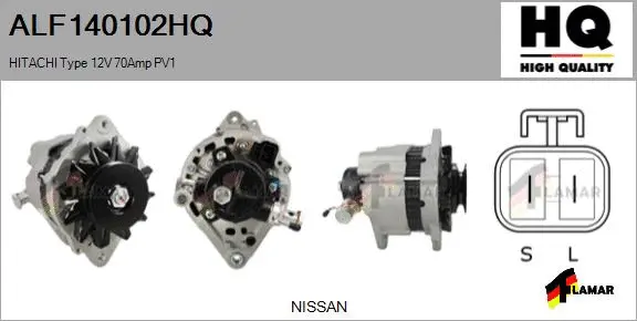 Alternator (ALF140102HQ)