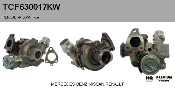 Charger, charging (supercharged/turbocharged) (TCF630017KW)