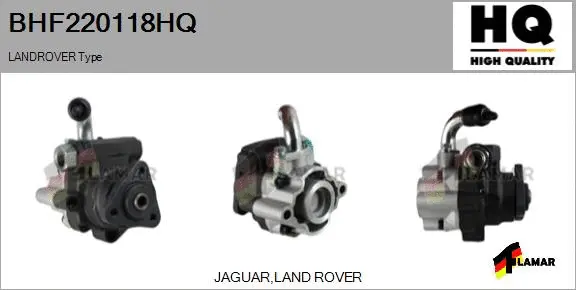 Hydraulic Pump, steering (BHF220118HQ)