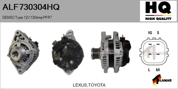 Alternator (ALF730304HQ)