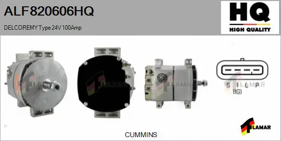 Alternator (ALF820606HQ)