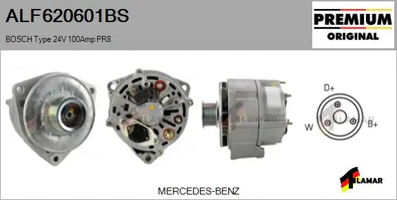 Alternator (ALF620601BS)