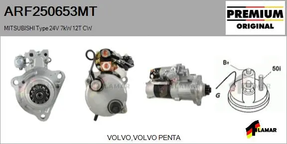 Starter (ARF250653MT)