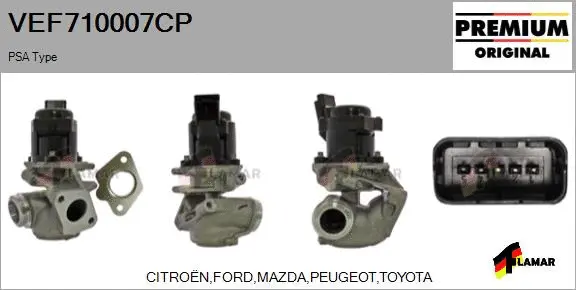 EGR Valve (VEF710007CP)