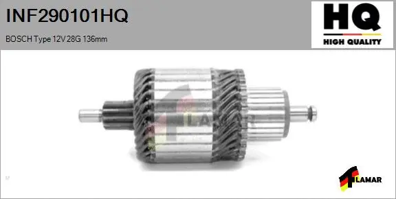 Armature, starter (INF290101HQ)