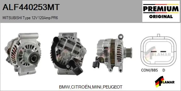 Alternator (ALF440253MT)