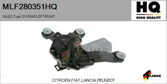 Wiper Motor (MLF280351HQ)
