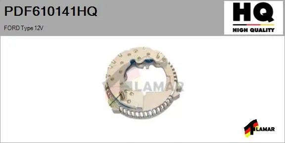 Rectifier, alternator (PDF610141HQ)