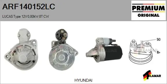 Starter (ARF140152LC)