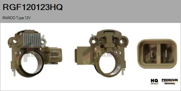 Alternator Regulator (RGF120123HQ)