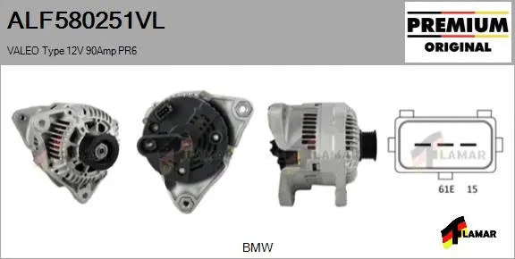 Alternator (ALF580251VL)