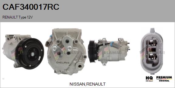 Compressor, air conditioning (CAF340017RC)