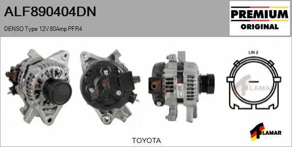 Alternator (ALF890404DN)