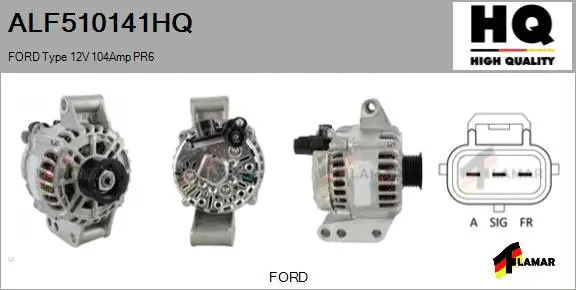 Alternator (ALF510141HQ)