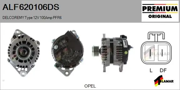 Alternator (ALF620106DS)
