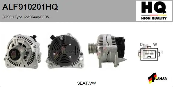 Alternator (ALF910201HQ)