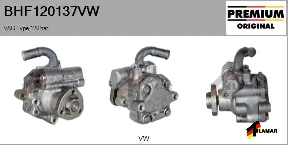 Hydraulic Pump, steering (BHF120137VW)