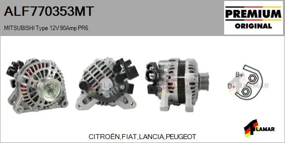Alternator (ALF770353MT)
