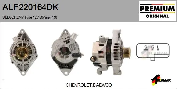 Alternator (ALF220164DK)