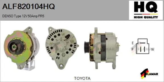 Alternator (ALF820104HQ)