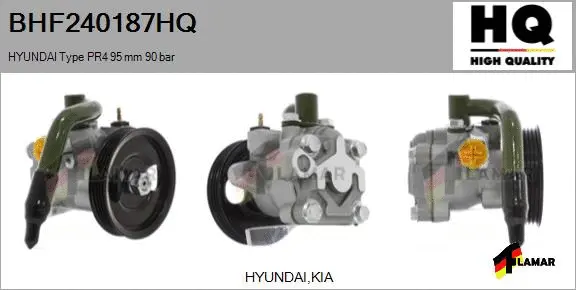 Hydraulic Pump, steering (BHF240187HQ)