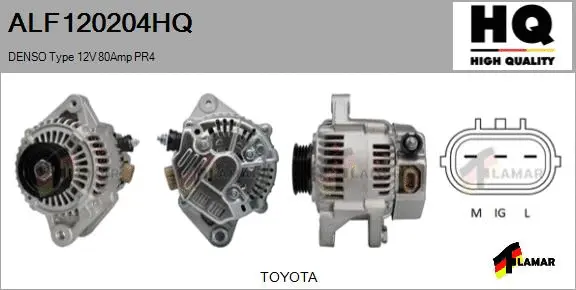 Alternator (ALF120204HQ)