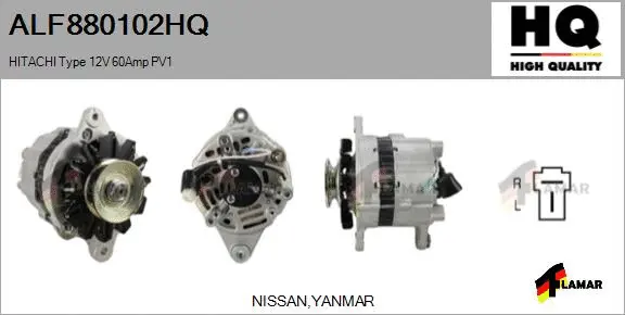 Alternator (ALF880102HQ)