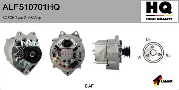 Alternator (ALF510701HQ)