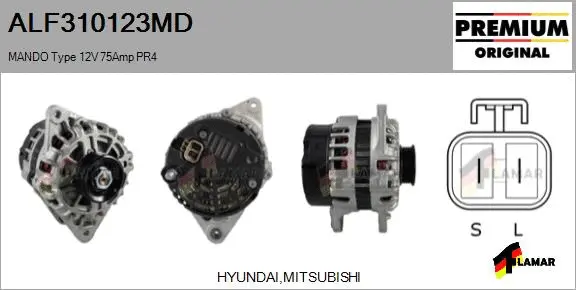 Alternator (ALF310123MD)