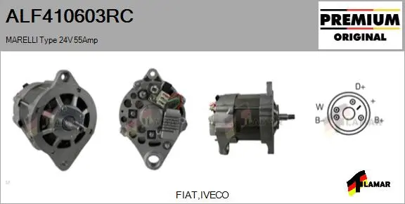 Alternator (ALF410603RC)