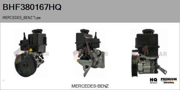 Hydraulic Pump, steering (BHF380167HQ)