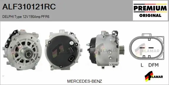 Alternator (ALF310121RC)