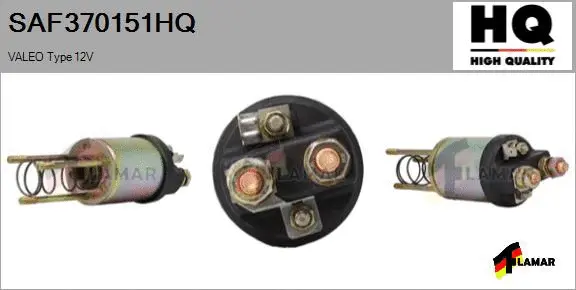 Solenoid Switch, starter (SAF370151HQ)